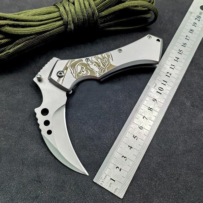 Folding Knife3.54 Stainless steel for Outdoor Survival Camping Hiking