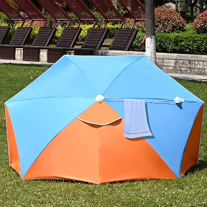 Pop Up Beach Tent Portable Automatic Waterproof Sun Shade Tent Easy Set Up Lightweight Pest Proof UV 50+ Sun Shelter Camping Gazebo 3-4 People Available (Color : Green)