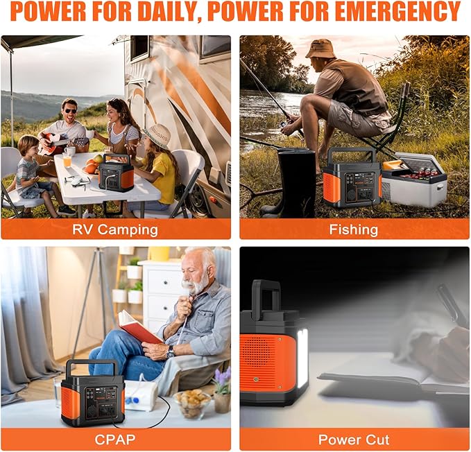 PGYOB 400W Portable Power Station 296Wh Outdoor Solar Generator Backup Ternary Battery Pure Sine Wave Power Pack with AC/DC Outlet PD 65W USB-C Outlet for Home Camping RV Blackout CPAP
