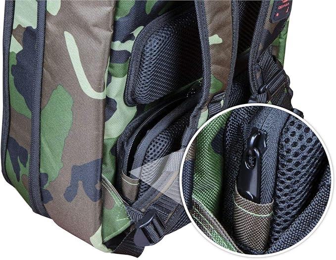 ODYSSEY Backspin 2 Digital Gear Backpack Green Camouflage