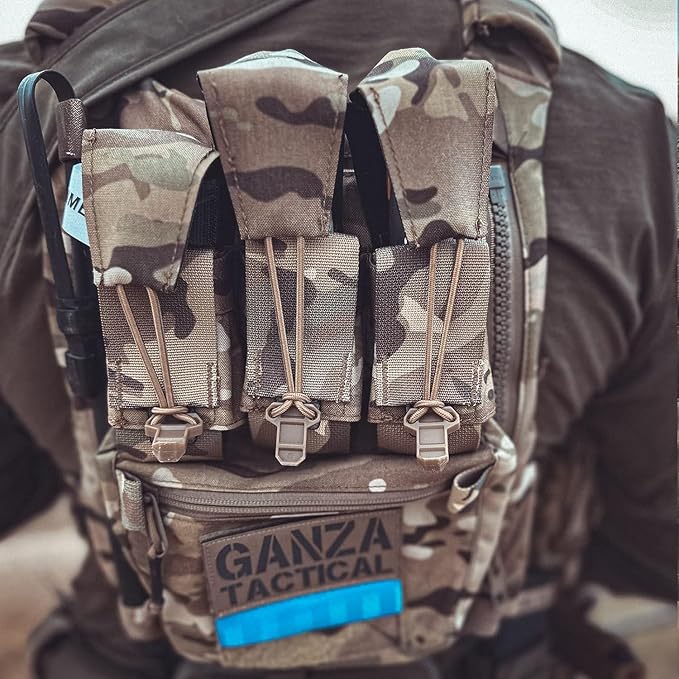 PETAC GEAR TacTical BackPackZip On Back Panel Banger For V5 Vest | Banger