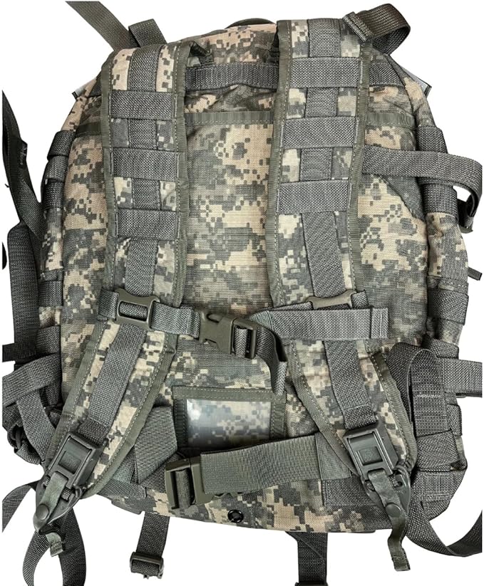 MOLLE Assault Pack - US Army Style G.I. Tactical Backpack - ACU Camouflage Large Capacity 3-Day Assault Bag