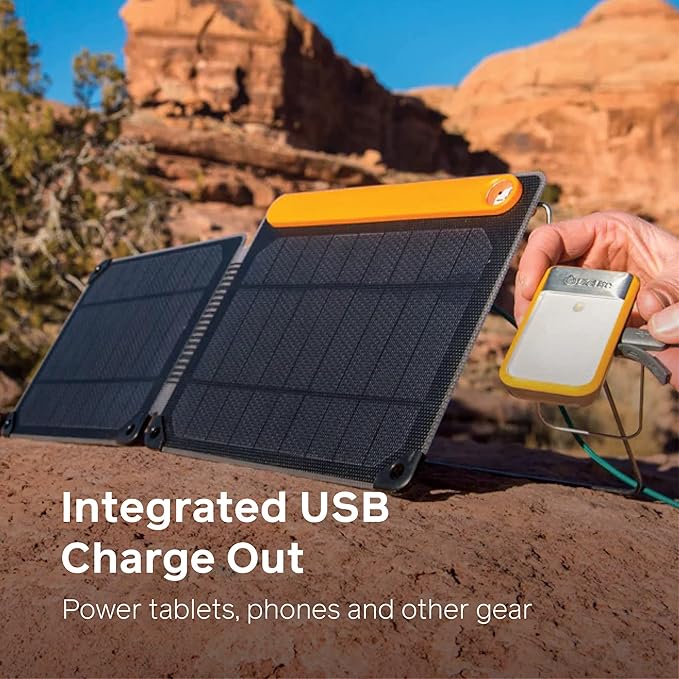 BioLite SolarPanel 10+ Foldable 10 Watt Solar Panel with 3200 mAh Battery