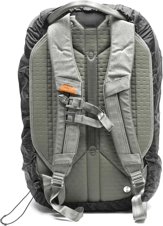 Peak Design Travel Rain Fly for Backpack 45L Waterproof Cover for Hiking or Travel Siliconized Ripstop Nylon Integrated Carry Pouch Backpack Rain Cover