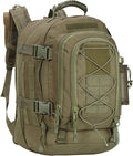Large Tactical Backpack for Men Military Backpack with DIY System for Travel WorkCampingHuntingHikingSports (GREEN)