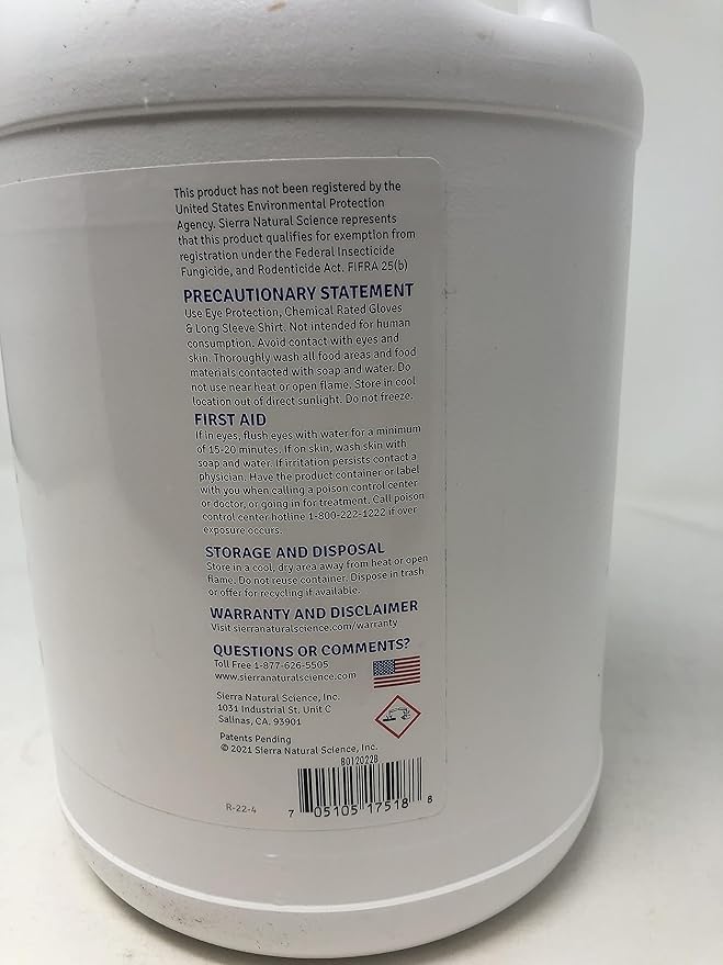 Sierra Natural Science - 217c Mite Control Concentrate - 1 Gallon