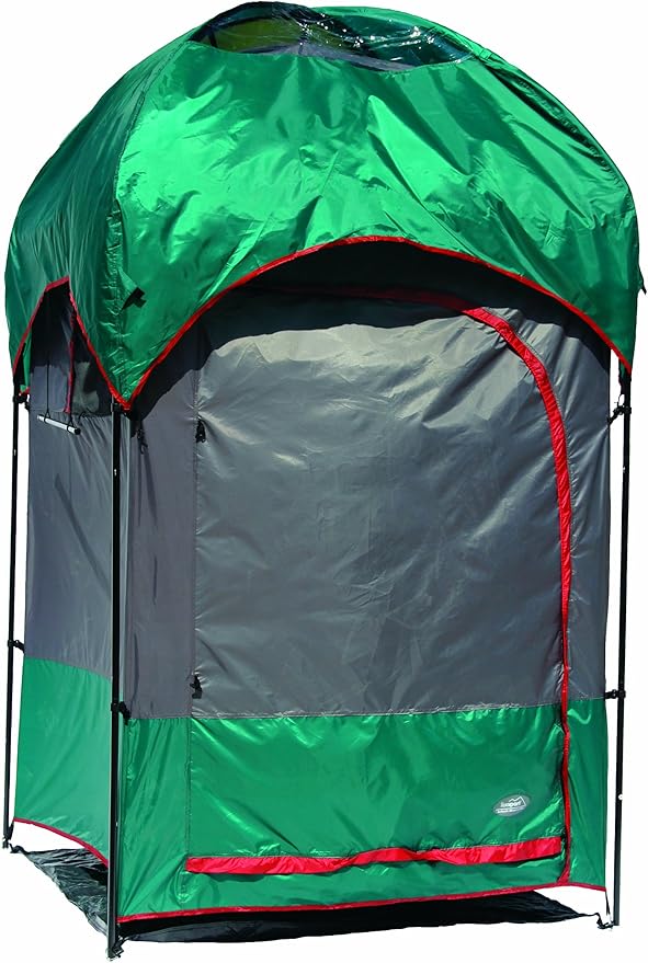 Texsport Portable Outdoor Camping Shower Privacy Shelter Changing Room Gray 1 Count (Pack of 1)