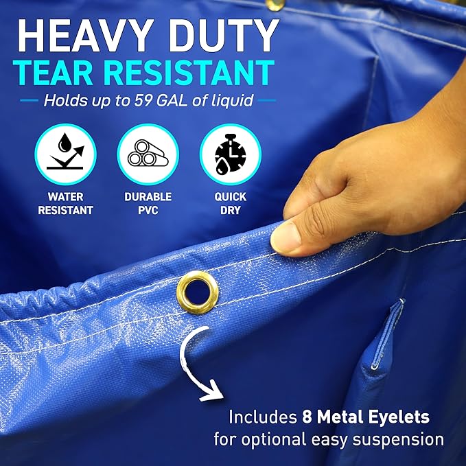 Outboard Motor Flushing Bag for Marine Engines &amp Sterndrives