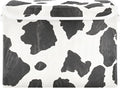Collapsible Storage Bins with Lids Decorative Fabric Storage Cubes Closet Organizer and Storage Basket Boxes Containers for Clothes Box Chest Nursery Folding Rectangle Classic Cow Print