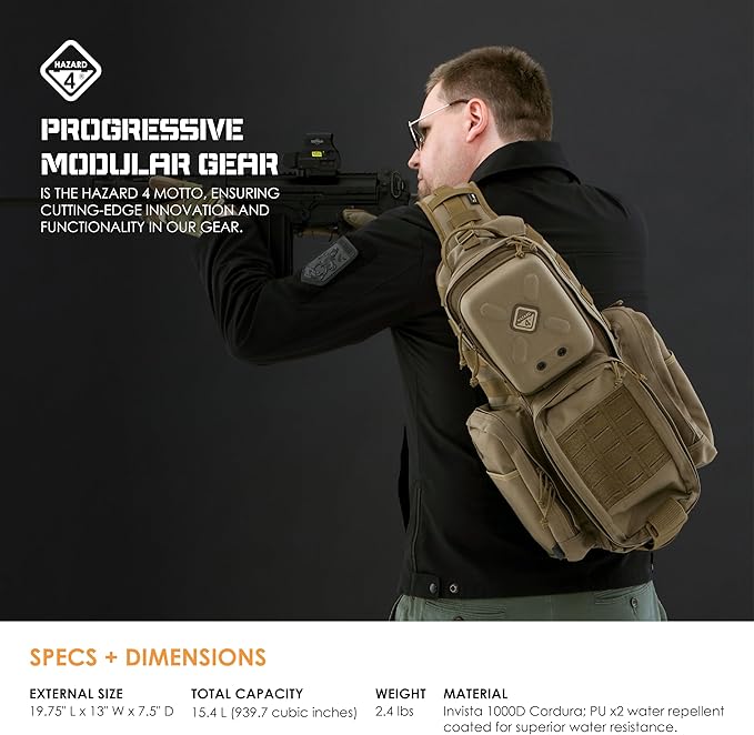 HAZARD 4 Rocket(TM) '17 Urban Sling Pack - Black
