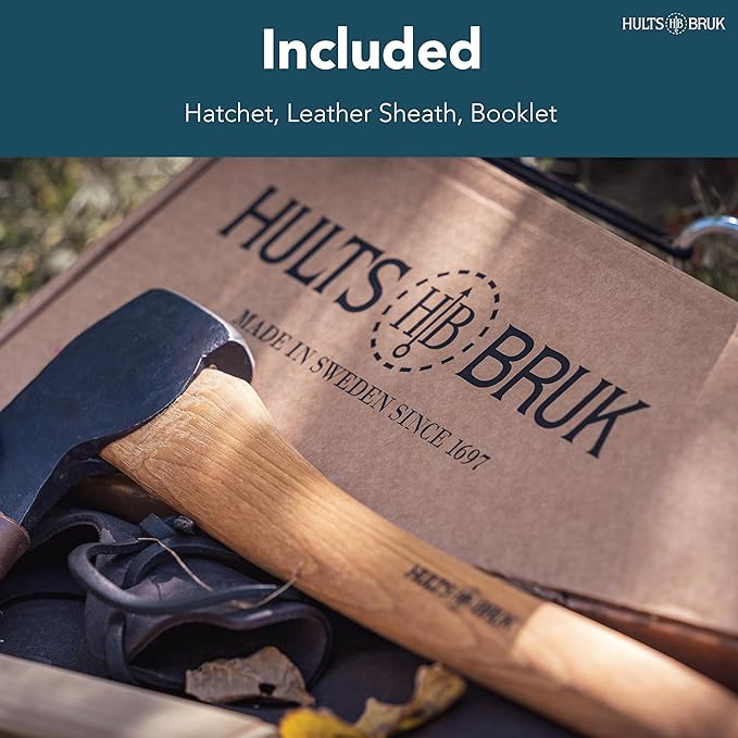 Hults Bruk 840712 Aneby Hatchet - 2 lb Head 20 Handle