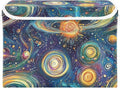 Storage Cube with Lid Abstract Galaxy Print 16.5×12.6×11.8 IN 1 Pack Collapsible Large Capacity Foldable Storage Basket Bin Organizer