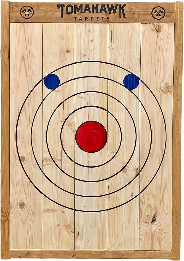 4 Ring Foldable Axe and Knife Throwing Target - Tomahawk Targets