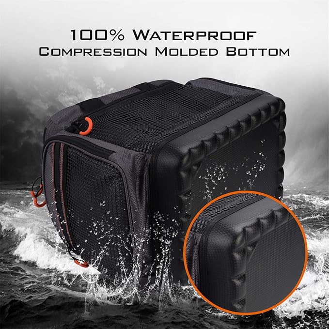 KastKing Fishing Gear &amp Tackle Bags - Saltwater Resistant Fishing Bags - Fishing Tackle Storage Bags