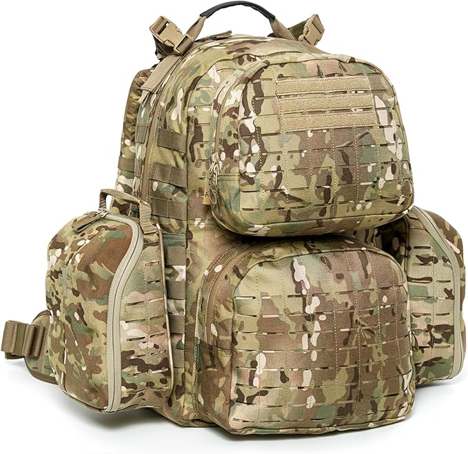 MT Military MOLLE 2 Medium Rucksack Army Tactical Large Backpack 3 Days Assault Pack