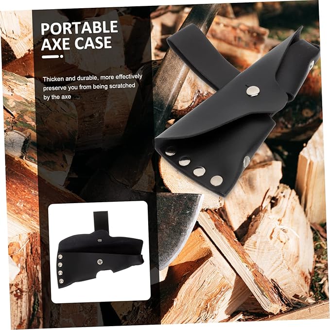 YARNOW Ax Axe Wedge Kit Vent Hand Utensils Emergency Kit Cutlery Accessories Sleeve Belt Whistle Fake Axe Power