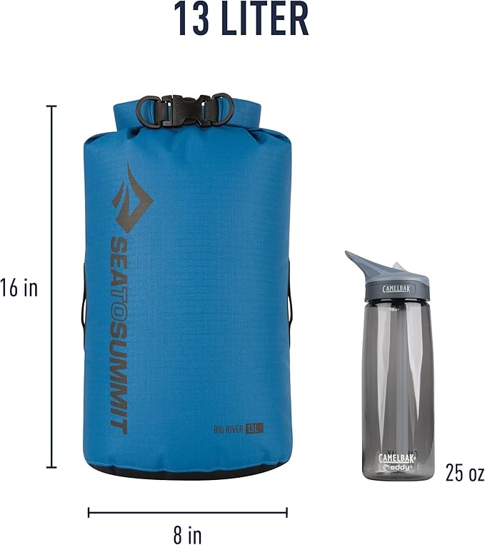 Sea to Summit Big River Dry Bag Ultra-Durable Roll-Top Dry Storage