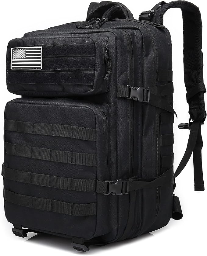 Lovelinks21 Hiking Daypacks Assault Backpack Waterproof Motorcycle Backpack Bug Out Pack Rucksack for Outdoor Hiking