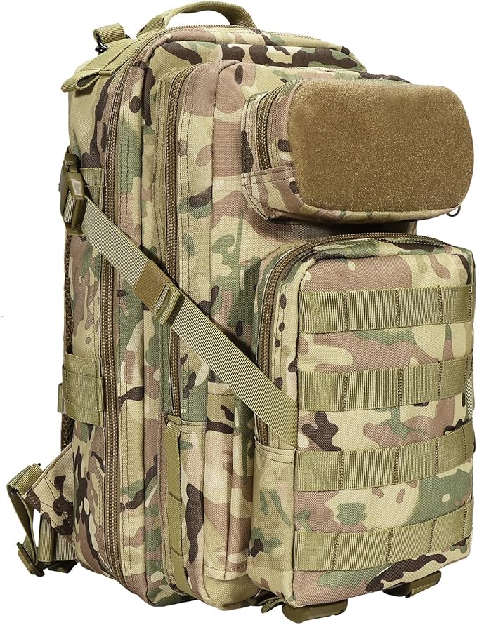 BOMTURN for Mens Tactical Backpack Military Backpacks 27L Army Survival Backpacks Small Waterproof Bug out Bag