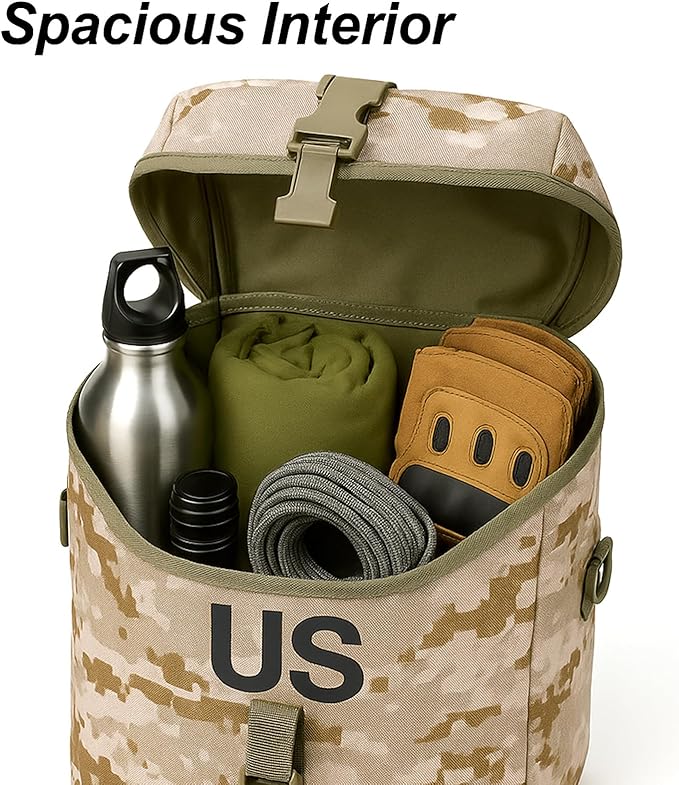 MT 2Pcs US Military MOLLE Sustainment Pouch Army Utility Pouch