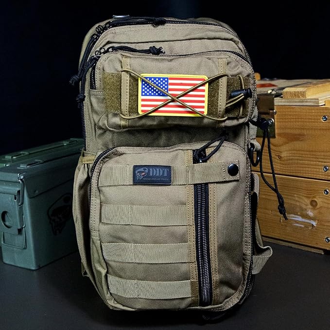 DDT Death Dealer Tactical Assassin Sling Bag Color Tan