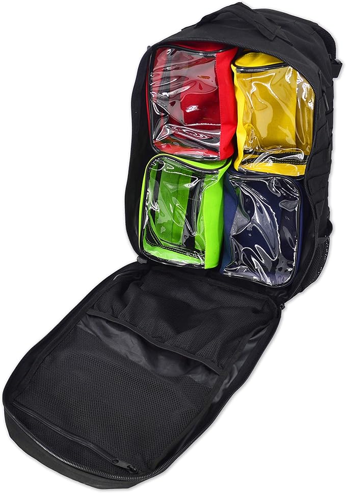 Lightning X Premium Tactical Medic Backpack w/Modular Pouches &amp Hydration Port