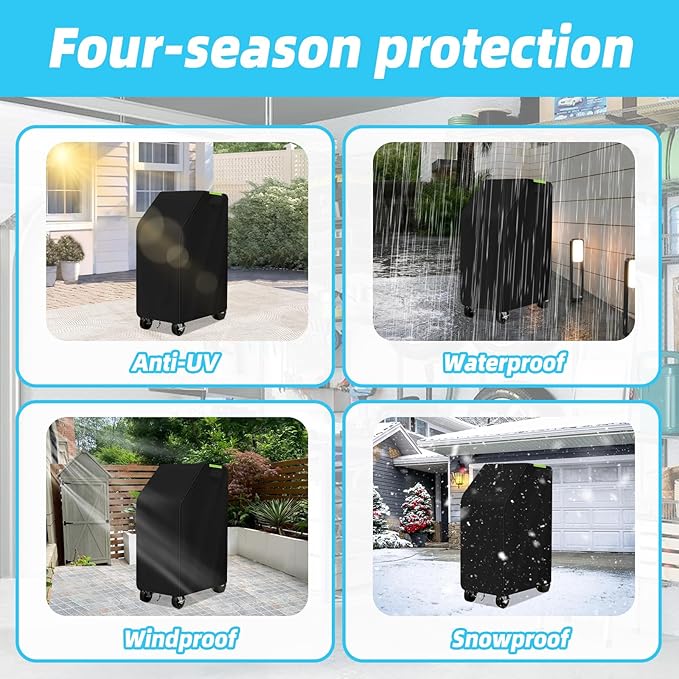 Cover for Robinair A/C RRR Machines Heavy Duty Protective Dust Cover for Automotive AC Recovery Recharge EquipmentWorkshop &amp Garage Equipment Protection