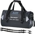 WILD HEART Waterproof Motorcycle Duffel Bag PVC500D Double-bottom With Rope Straps and Inner Pocket 40L 66L 100L for Kayaking Camping BoatingMotorcycle