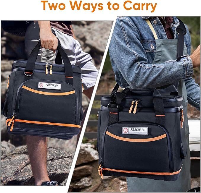 Double-Layer Travel Carrying Case for Jackery Explorer 500 – Portable Power Station Storage Bag with Molded Hard Bottom Side Ventilation and Front Pockets for Jackery Accessories &amp Solar Generat