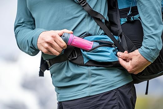 Platypus Quickdraw Ultralight Backpacking Water Filter Pink