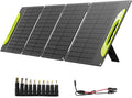 100W Foldable Solar Panel kit with ControllerPortable Solar Charger for Portable Power StationPhoneLaptopwith M-C4 to DC5525 OutputUSB-CUSB-A Port When Camping Fishing Van RV Road Trip