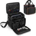 Trunab Travel Carrying Case Compatible with Jackery Explorer 500 Portable Power Station Storage Case with Waterproof Bottom and Front Pockets for Charging Cable and Accessories