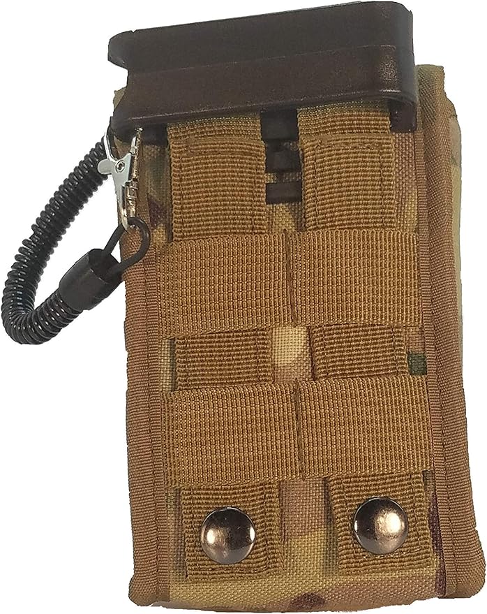 Rangefinder StrapPack Clip-On Pouch for Backpack Straps (Camo) - Attachment for Hunters by Clakit