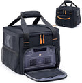 Heavy-Duty Portable Power Station Storage Bag Compatible with Ecoflow RIVER 2 Max and RIVER 2 Pro Solar Power Station Carrying Case for Outdoor Camping Essentials Case Only