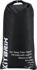 KitBrix DobiPak Drybag 12L - Keeps Wet Gear Separate - Waterproof Dry Bag for Sports Camping &amp Travel - Perfect for Wetsuits Swim Gear Muddy Boots - Durable &amp Lightweight