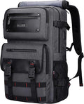 WITZMAN Carry On Travel Backpack for Men Duffle Bags Fit 17 Inch Laptop Airline Approved Laptop Backpack(B685 Silvery Grey)