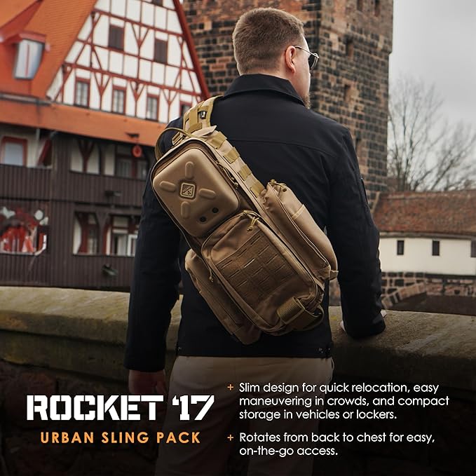HAZARD 4 Rocket(TM) '17 Urban Sling Pack - Black
