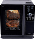 GE Profile™ Smart Indoor Pellet Smoker with Active Smoke Filtration 5 Smoke Control Settings WiFi Connected Electric Countertop BBQ Appliance Black