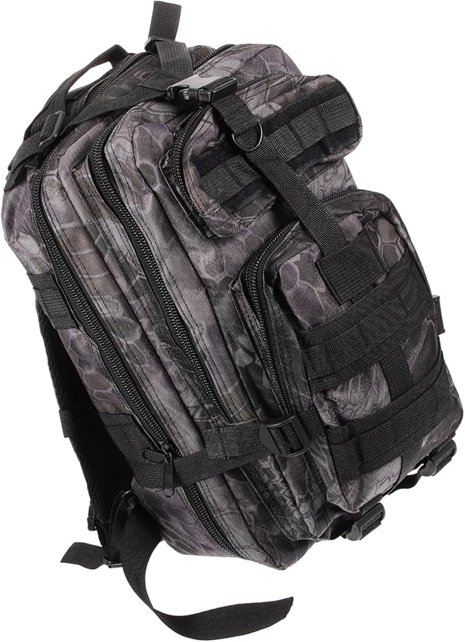Large Capacity Tactical Outdoor Backpack for Camping Survival Gear and Training Sturdy 600D Fabric Multi-Purpose Storage for Tools and Equipment for Hikers and Adventurers