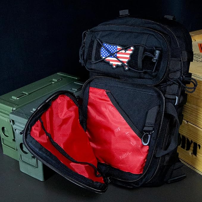 DDT Death Dealer Tactical Assassin Sling EDC Bag Color Black