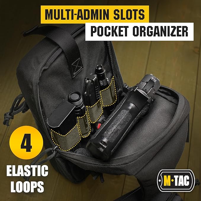 M-Tac CCW Sling Bag for Men &amp Women - EDC Shoulder Bag Tactical - Crossbody Concealed Carry Bag - Mens Chest Pack
