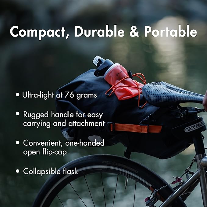 Katadyn BeFree 1.0L Ultralight Collapsible Water Filter Bottle for Hiking Camping Backpacking