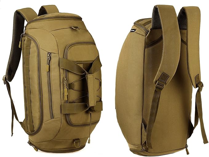 Tactical Military Duffle Bag Assault Gear Shoulder Range Backpack for Hiking Traveling