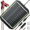 Sun Energise 25W 12V Solar Powered Battery Charger &amp Maintainer Built-in Smart MPPT Charge Controller Waterproof 25 Watt 12 Volt Solar Panel Trickle Charging Kits for Car Auto Boat RV Marine Tra