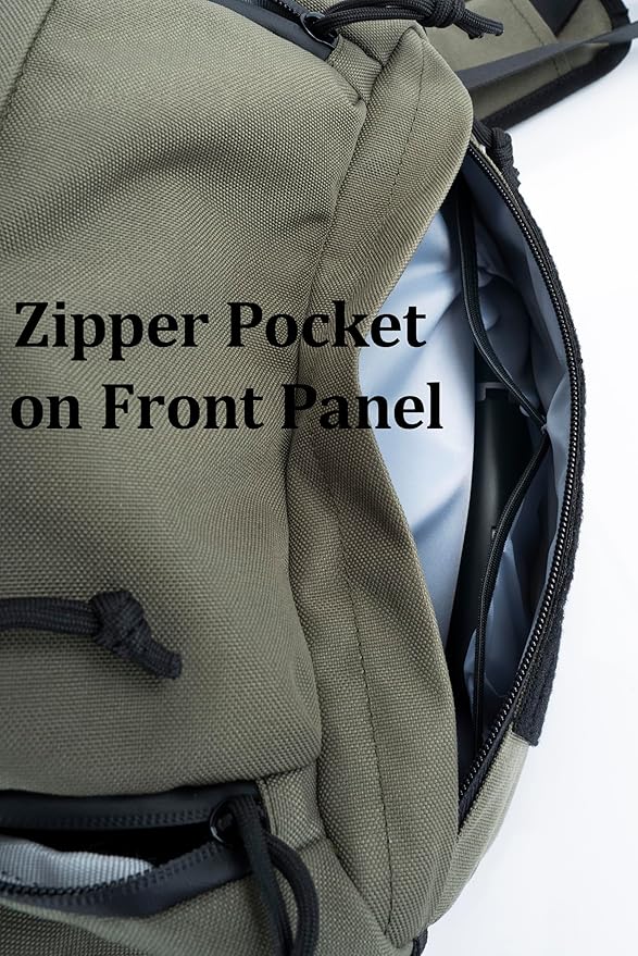 Tactical Sling Backpack Crossbody EDC Pack MOLLE Satchel Bag for Travel Work Camping and Hiking 8Liter