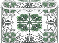 Lucky Leaf Tile Pattern Fabric Storage Bins with Lids and HandleFoldable Storage Bins with LidsCloset Organizers for Clothes Storage Room Organization Office Storage Chest Organizer