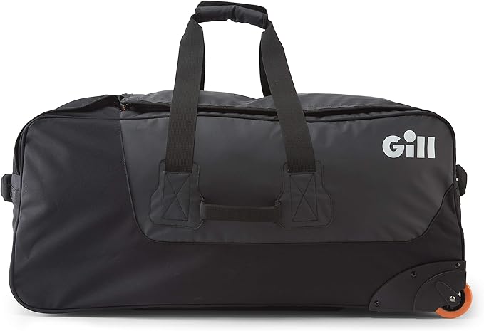 Gill 115 Litre Rolling Jumbo Cargo Bag - Hardwearing &amp Waterproof with Retractable Handle and Rolling Wheels