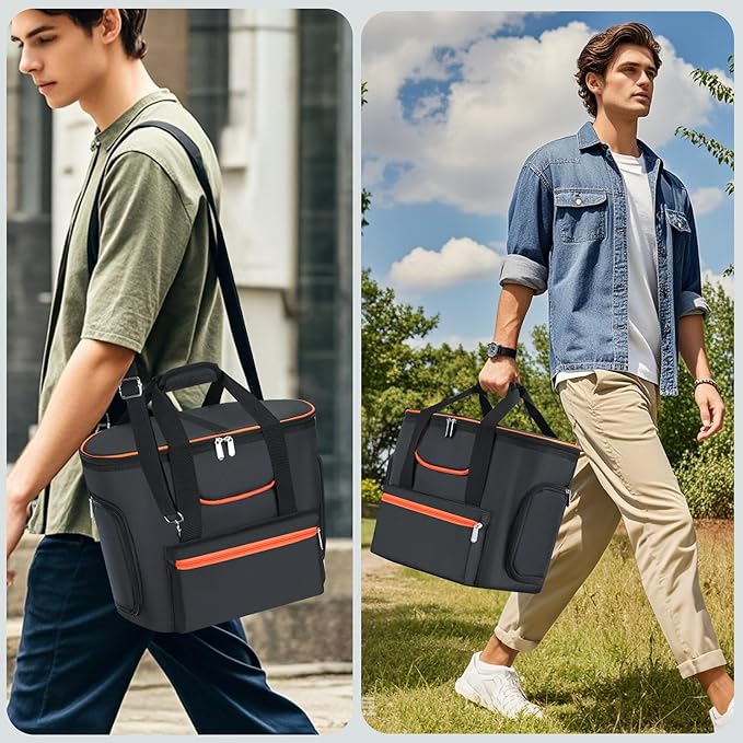 Carrying Bag Compatible with ECOFLOW DELTA 2 Power Station Carrying Bag Compatible with Delta 2 Portable Power Station Carrier Compatible with Eco Flow Delta 2 with Shoulder Strap &amp Handle