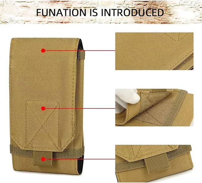Hiking Backpack Outdoor Camouflage Bag Tactical Army Phone Holder Sport Waist Belt Case Waterproof Nylon EDC Sport Hunting Camo Bags in Backpack4One Size