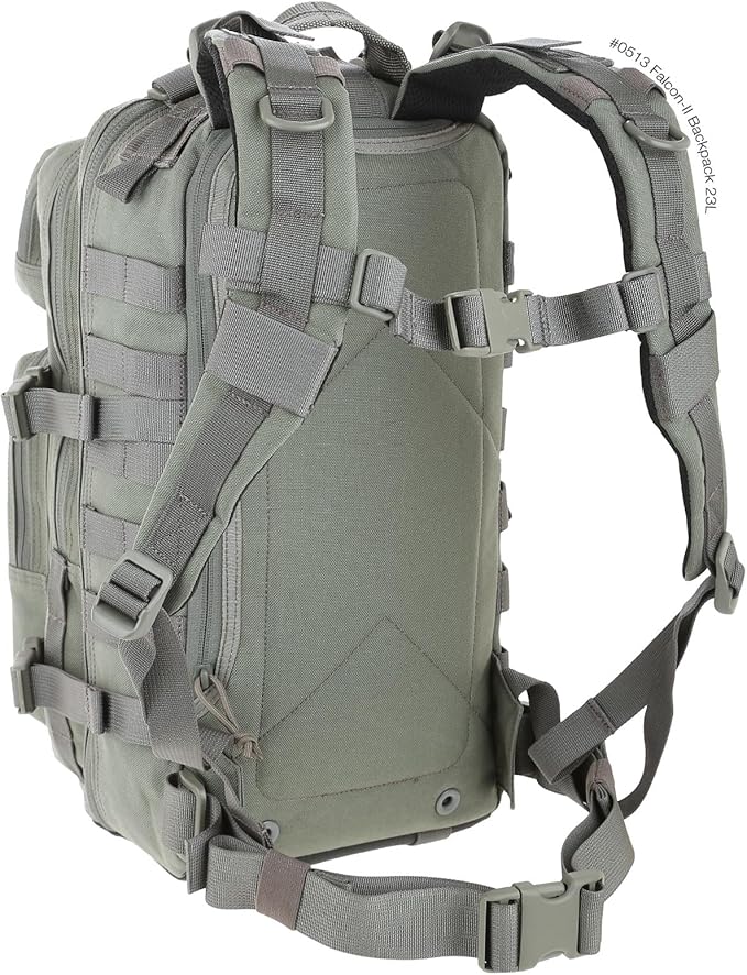 MAXPEDITION Falcon-II Backpack 23L Tactical Backpack Survival Pack Bug Out Bag MOLLE Go Bag for EDC 0513